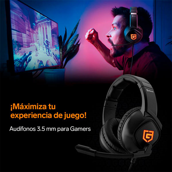 Audífonos gaming 3,5mm AUD-558 Steren