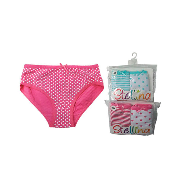 Set 2pzs calzón niña 6 PK502 Stellina