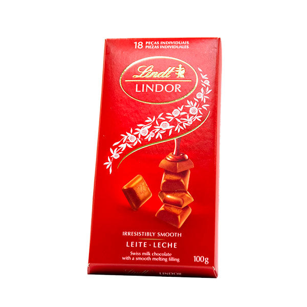 Chocolate de Leche Lindor 100 gramos