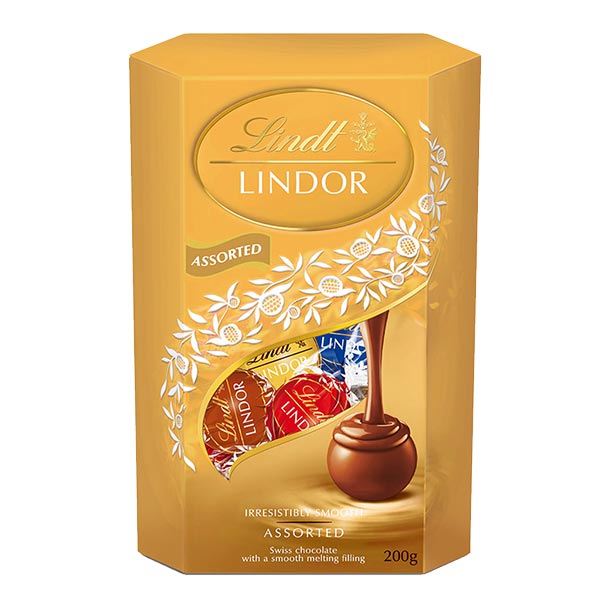 Bombones Lindor cornet assorted 200g