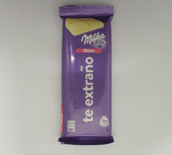 Chocolate Milka blanco 55g