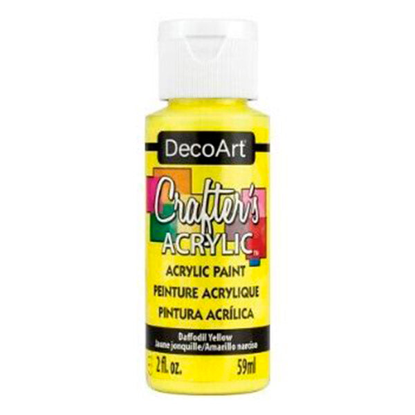 Pintura acrílica daffodil yellow DCA-53 Decore.