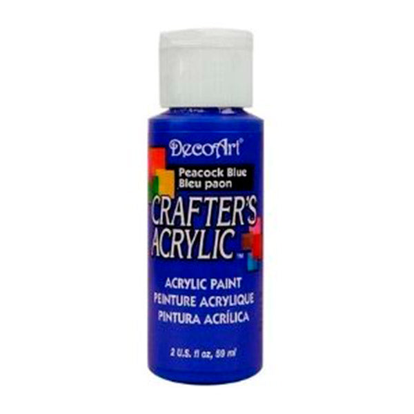 Pintura acrílica peacock blue DCA-80 Decore.