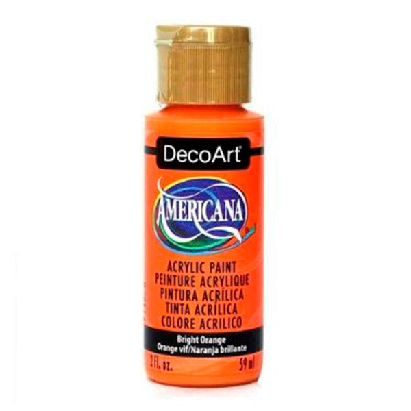 Pintura acrílica bright orange DA228 Americana.
