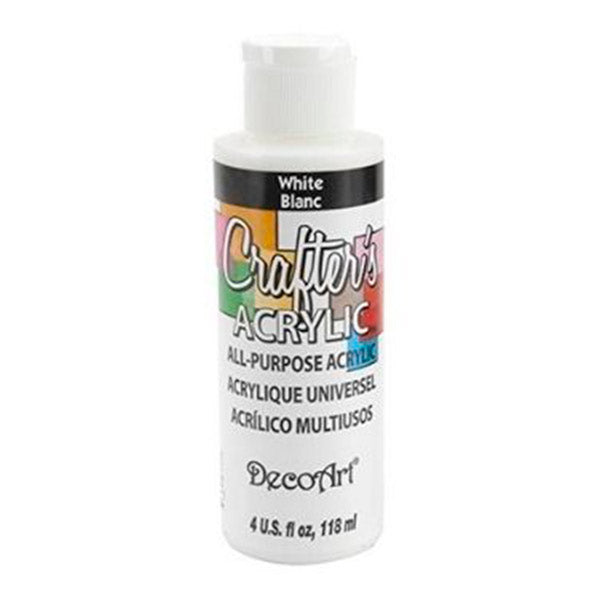 Pintura acrílica white 4oz DCA01 Decoart.