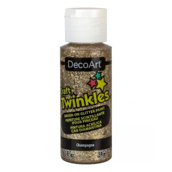 Pintura craft twinkles champagne DCT20 Decoart.