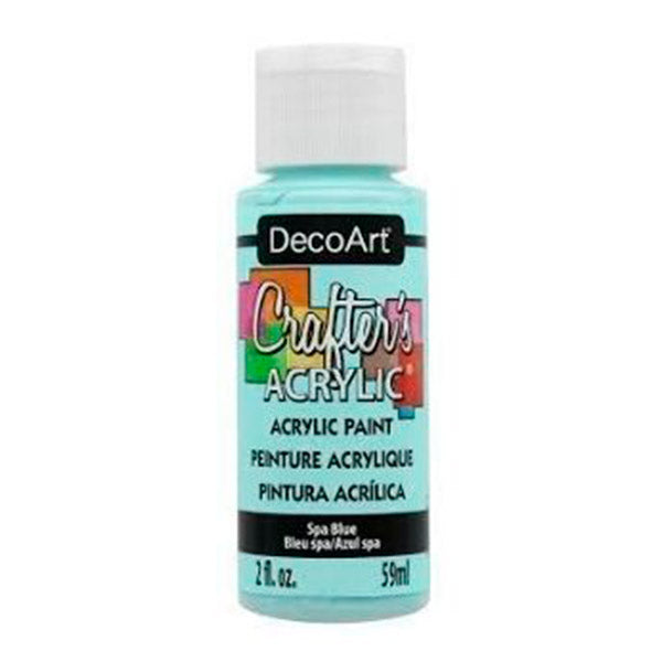 Pintura crafter 2 onzas spa blue DCA114 Decoart.