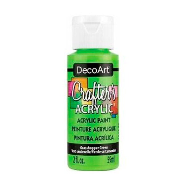 Pintura crafter 2 onzas grasshop green DCA125 Deco
