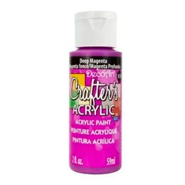 Pintura crafter 2 onzas deep magenta DCA135 Decoar