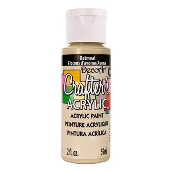 Pintura crafter 2 onzas oatmeal DCA138 Decoart.