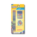 Set de lápices de grafito personaje niño 3 unidades Primavera