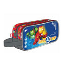 Cartchera 2 bolsillos premium 16.5" Iron Man & Haf Primavera