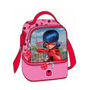 Lonchera dos pisos 14" Ladybug Primavera
