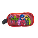 Cartchera 2 bolsillos premium 16.5" Ladybug Primavera