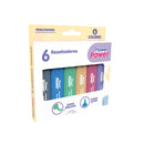 Resaltador morandi Flower Power 6 unidades Primavera