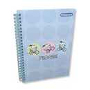 Cuaderno de resorte personaje mujer 100 hojas Primavera