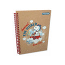 Cuaderno de resorte kraft mujer 100 hojas Primavera