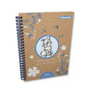 Cuaderno de resorte kraft mujer 100 hojas Primavera