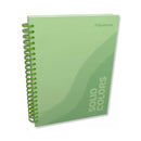 Cuaderno de resorte solid color mujer 175 hojas Primavera