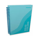 Cuaderno de resorte solid color mujer 175 hojas Primavera