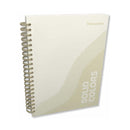Cuaderno de resorte solid color mujer 175 hojas Primavera