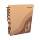 Cuaderno de resorte solid color mujer 175 hojas Primavera