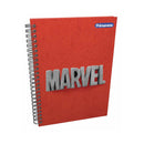 Cuaderno de resorte Marvel 100 hojas Primavera