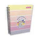 Cuaderno de resorte personaje mujer 175 hojas Primavera