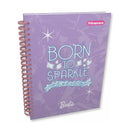 Cuaderno de resorte personaje mujer 175 hojas Primavera