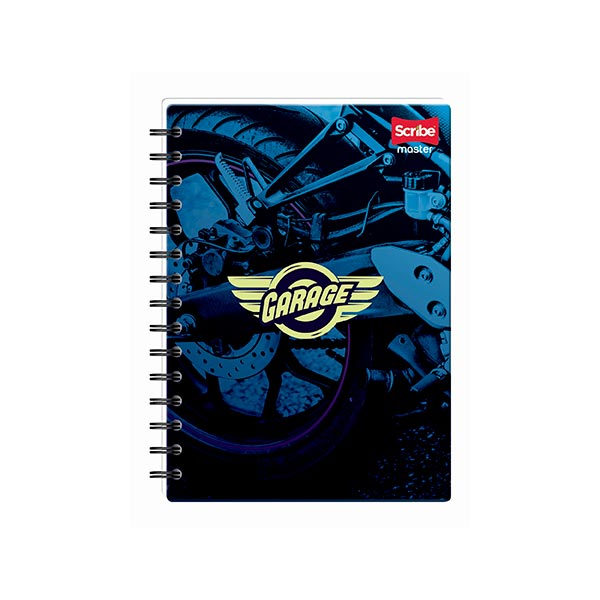 Cuaderno doble espiral 200 hojas