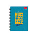 Cuaderno espiral doble tapa dura rayado 100 hojas