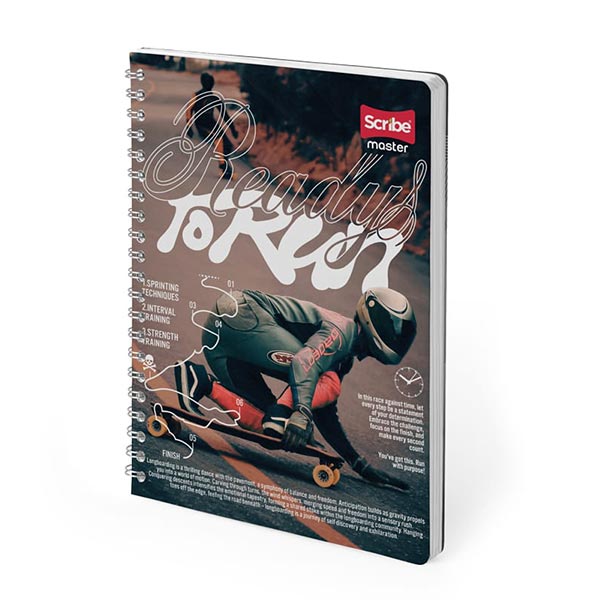 Cuaderno doble espiral 80 hojas