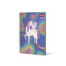 Cuaderno doble o profesional 100h unicornios Scribe