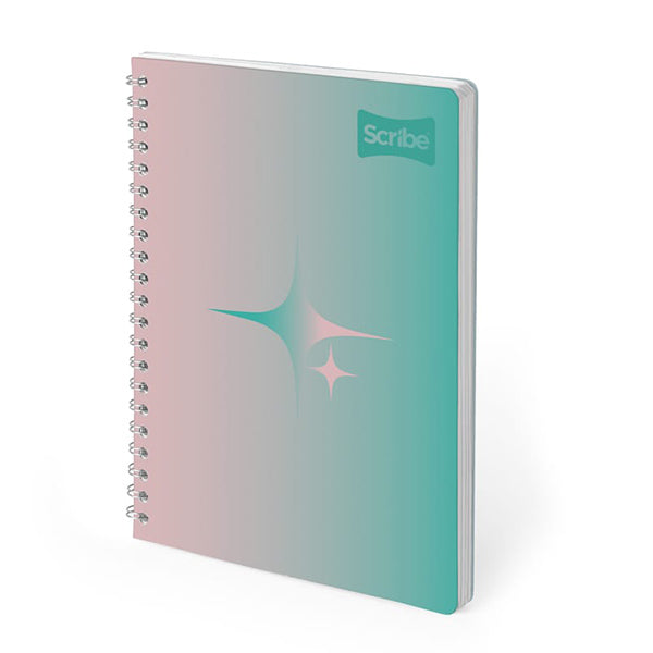 Cuaderno doble espiral 100 hojas