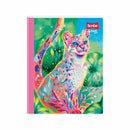 Cuaderno cosido grande pasta dura rayado 100 hojas