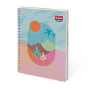 Cuaderno doble espiral 100 hojas