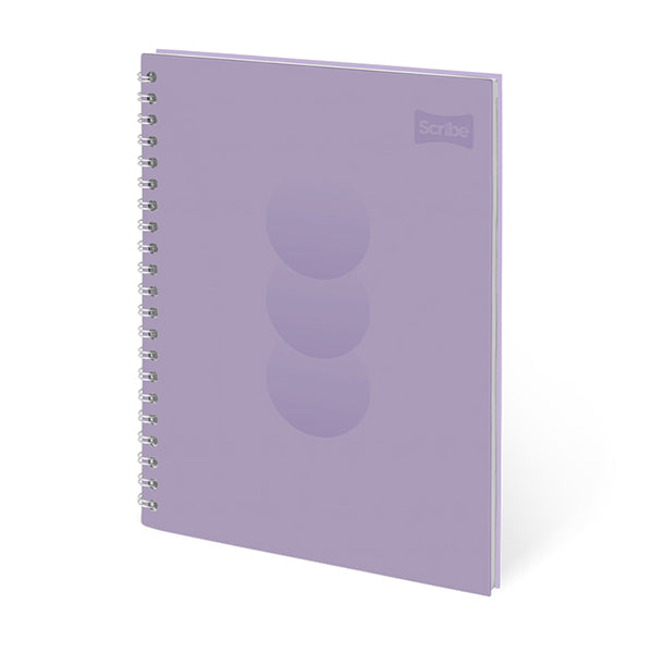 Cuaderno doble espiral 80 hojas tapa dura