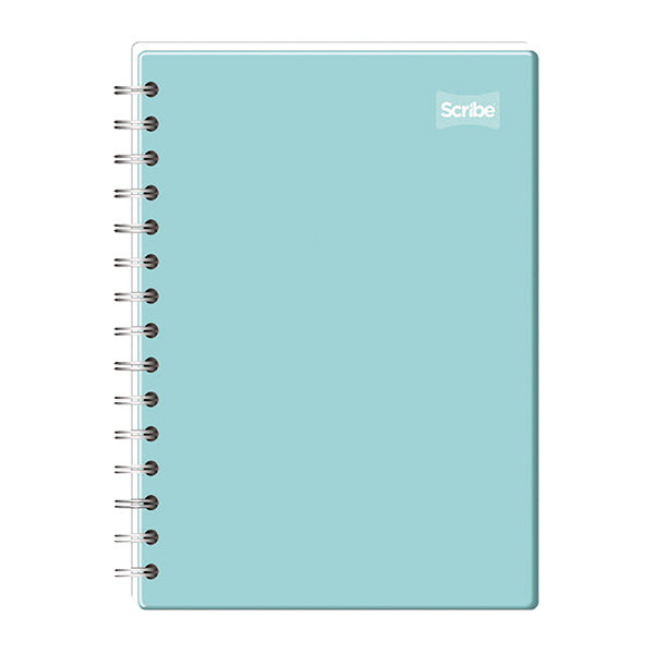 Cuaderno doble espiral 80 hojas tapa dura