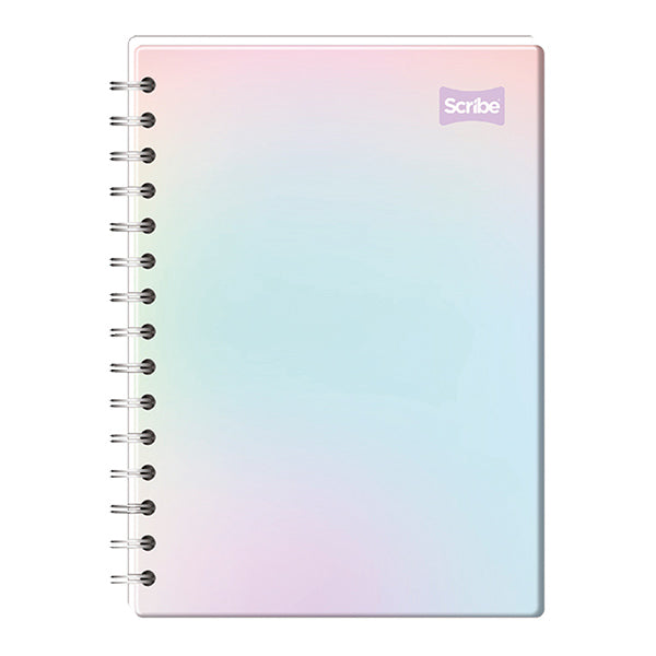 Cuaderno doble espiral 80 hojas tapa dura