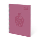 Cuaderno doble espiral 80 hojas tapa dura