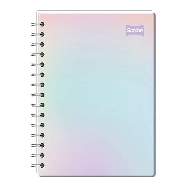 Cuaderno doble espiral 80 hojas tapa dura