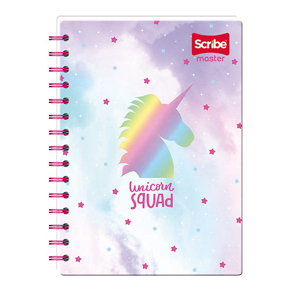 Cuaderno espiral doble pequeño rayado 100 hojas Ma