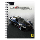 Cuaderno argollado DO Ferrari 120 hojas.