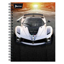 Cuaderno argollado DO Ferrari 120 hojas.