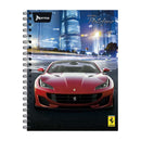 Cuaderno argollado DO Ferrari 120 hojas.