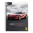 Cuaderno argollado DO Ferrari 120 hojas.