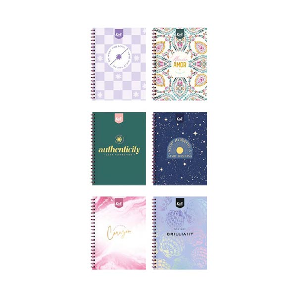 Cuaderno espiral grande 200 hojas