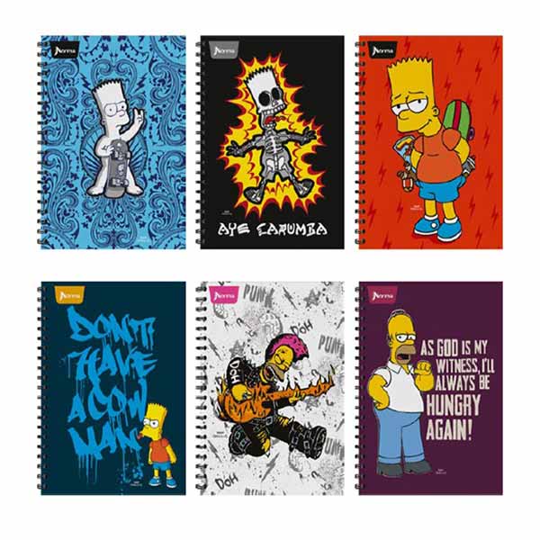 Cuaderno espiral grande 80 hojas