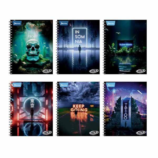 Cuaderno espiral grande 100 hojas