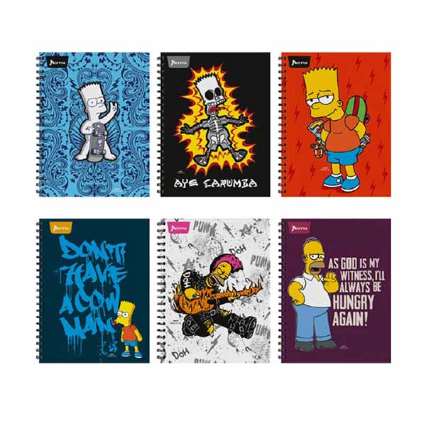 Cuaderno espiral grande 100 hojas